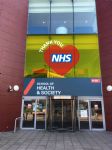 Salford University NHS banner